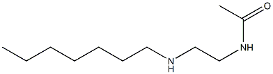 N-[2-(heptylamino)ethyl]acetamide Struktur