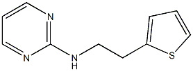 N-[2-(thiophen-2-yl)ethyl]pyrimidin-2-amine Struktur