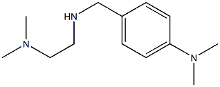 N'-[4-(dimethylamino)benzyl]-N,N-dimethylethane-1,2-diamine Struktur