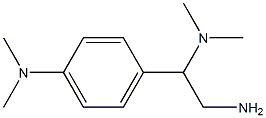 N-{4-[2-amino-1-(dimethylamino)ethyl]phenyl}-N,N-dimethylamine Struktur