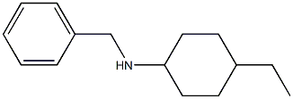 N-benzyl-4-ethylcyclohexan-1-amine Struktur