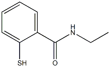 N-ethyl-2-mercaptobenzamide Struktur