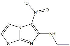 N-ethyl-5-nitroimidazo[2,1-b][1,3]thiazol-6-amine Struktur