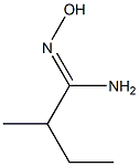 N'-hydroxy-2-methylbutanimidamide Struktur