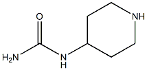 N-piperidin-4-ylurea Struktur