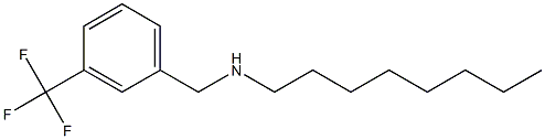 octyl({[3-(trifluoromethyl)phenyl]methyl})amine Struktur