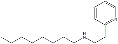 octyl[2-(pyridin-2-yl)ethyl]amine Struktur