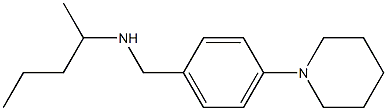 pentan-2-yl({[4-(piperidin-1-yl)phenyl]methyl})amine Struktur