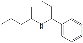 pentan-2-yl(1-phenylpropyl)amine Struktur