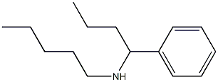 pentyl(1-phenylbutyl)amine Struktur