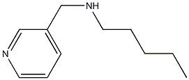 pentyl(pyridin-3-ylmethyl)amine Struktur