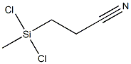 2-Cyanoethyldichloromethylsilane Struktur