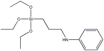 N-(3-Triethoxysilylpropyl)aniline Struktur