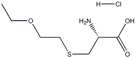 3-(2-Ethoxyethylthio)alanine Hydrochloride Struktur