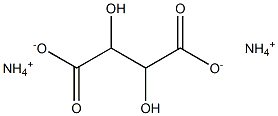 AMMONIUM TARTARATE extrapure AR Struktur