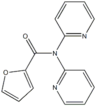 N,N-di(2-pyridinyl)-2-furamide Struktur