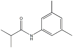 N-(3,5-dimethylphenyl)-2-methylpropanamide Struktur