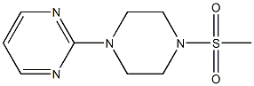 2-[4-(methylsulfonyl)-1-piperazinyl]pyrimidine Struktur