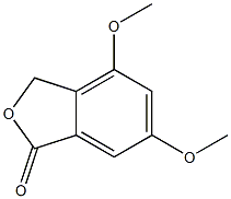 4,6-dimethoxy-2-benzofuran-1(3H)-one Struktur