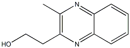 2-(3-methyl-2-quinoxalinyl)ethanol Struktur