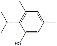 2-(dimethylamino)-3,5-dimethylphenol Struktur