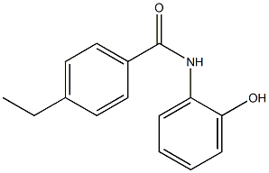 4-ethyl-N-(2-hydroxyphenyl)benzamide Struktur