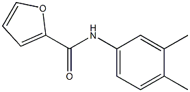 N-(3,4-dimethylphenyl)-2-furamide Struktur