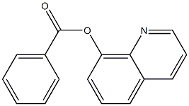 8-quinolinyl benzoate Struktur