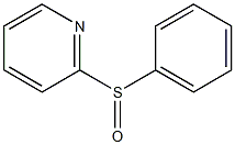 2-(phenylsulfinyl)pyridine Struktur