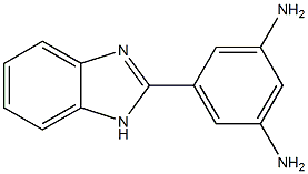 5-(1H-benzimidazol-2-yl)-1,3-benzenediamine Struktur