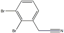 2,3-Dibromobenzylcyanide Struktur