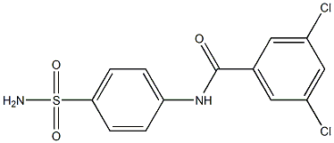 N-[4-(aminosulfonyl)phenyl]-3,5-dichlorobenzamide Struktur