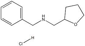 phenyl-N-(tetrahydro-2-furanylmethyl)methanamine hydrochloride Struktur