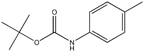 tert-butyl 4-methylphenylcarbamate Struktur