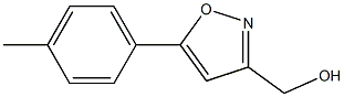 [5-(4-methylphenyl)isoxazol-3-yl]methanol Struktur