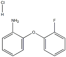 2-(2-fluorophenoxy)aniline hydrochloride Struktur