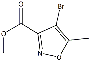 methyl 4-bromo-5-methylisoxazole-3-carboxylate Struktur