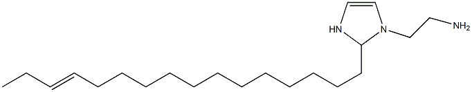 1-(2-Aminoethyl)-2-(13-hexadecenyl)-4-imidazoline Struktur