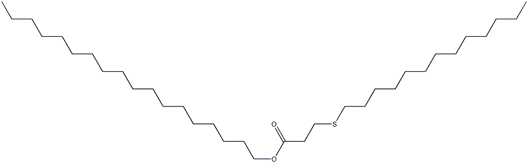 3-(Tridecylthio)propionic acid octadecyl ester Struktur