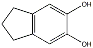 Indane-5,6-diol Struktur