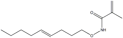 N-(4-Nonenyloxy)methacrylamide Struktur