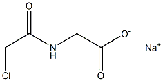 N-(Chloroacetyl)glycine sodium salt Struktur