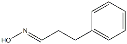 3-Phenylpropanal oxime Struktur