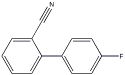 2-(4-Fluorophenyl)benzonitrile Struktur