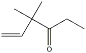 4,4-Dimethyl-5-hexen-3-one Struktur