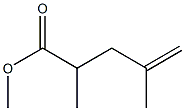 2,4-Dimethyl-4-pentenoic acid methyl ester Struktur