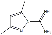 3,5-Dimethyl-1H-pyrazole-1-methanamidine Struktur