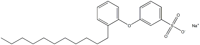 3-(2-Undecylphenoxy)benzenesulfonic acid sodium salt