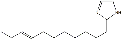 2-(8-Undecenyl)-3-imidazoline Struktur