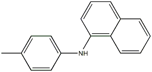 N-(4-Methylphenyl)naphthalene-1-amine Struktur